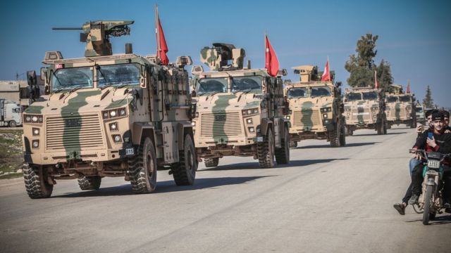 القوات التركية والفصائل التابعة لها تقصف قرى بريف تل تمر في الحسكة