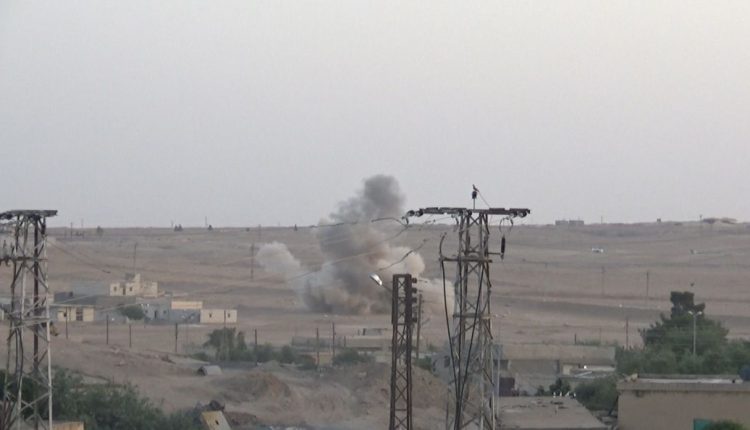 الجيش التركي يقصف قريتي جطل وشيرك بريف الدرباسية