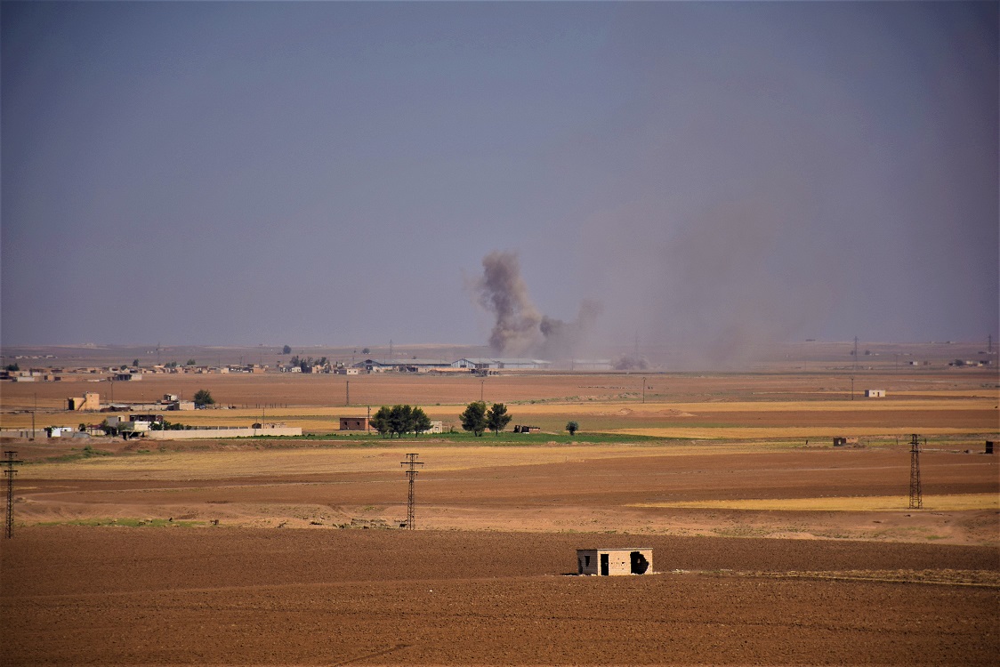 المرصد السوري: القصف التركي طال نحو 25 موقع بريف القامشلي
