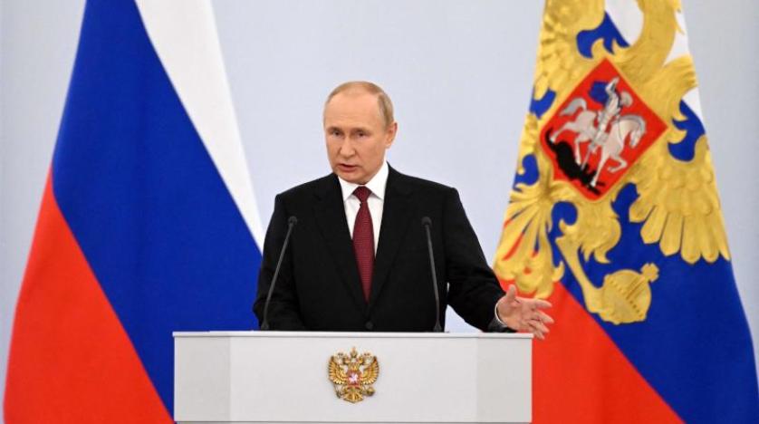 بوتين يعلن رسميا من الكرملين انضمام 4 مناطق أوكرانية إلى روسيا