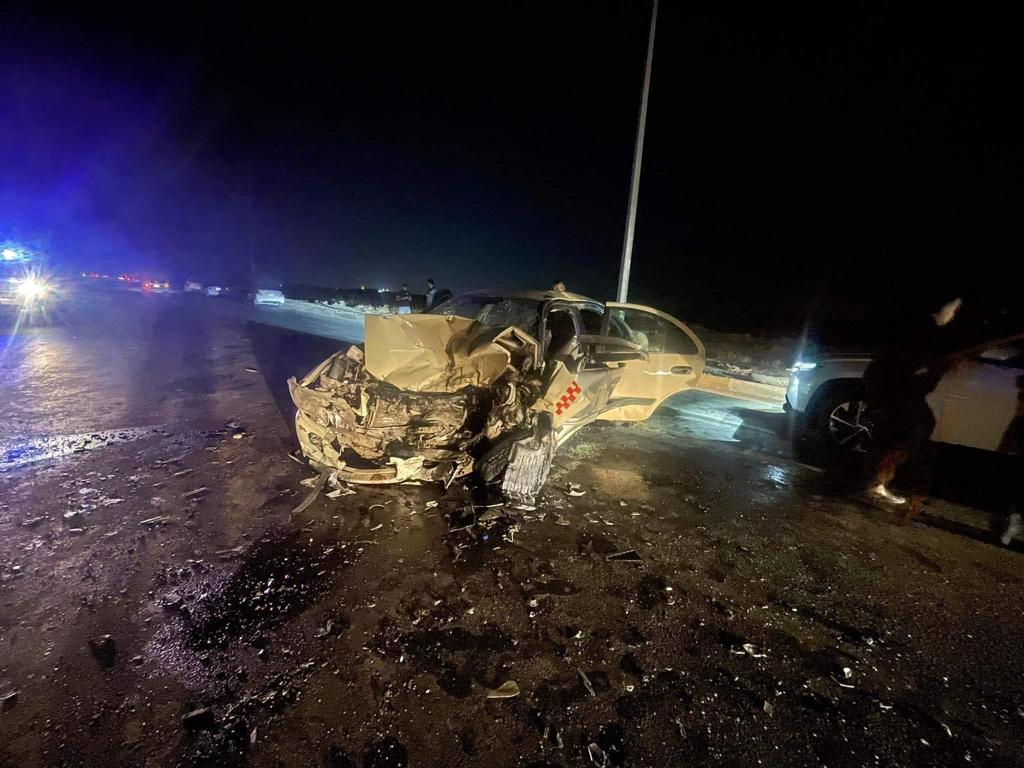 مقتل شخصين في حادث مروع بسبب سائق مخمور في أربيل