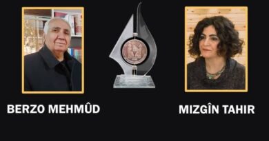 اتحاد مثقفي روج آفايي كردستان يمنح جائزة عام 2022 لـ برزو محمود و مزكين طاهر