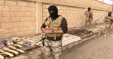 ضبط مخزن للأسلحة لداعش في ريف بلدة تل حميس