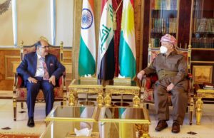 بارزاني يدعم تطوير العلاقات مع الهند ووفدها الزائر يحدد أبرز مجالات التعاون المشترك