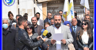 منظمة حقوق الإنسان في الجزيرة وبمشاركة اتحاد المحامين تدلي ببيان تنديدي بمجزرة جنديرس