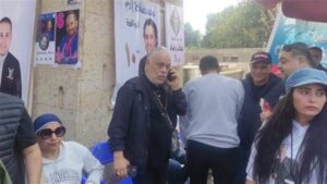 نجوم الفن المصري يتوافدون بانتخابات التجديد النصفي لـ«المهن التمثيلية»