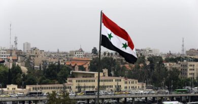 علم سوريا دمشق