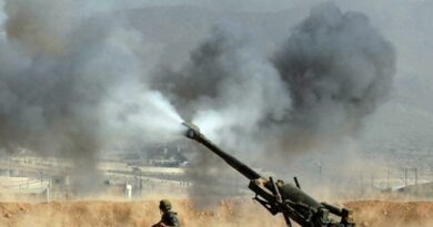 قوات الحكومة السورية تقصف بالمدفعية الثقيلة مناطق بريفي إدلب واللاذقية
