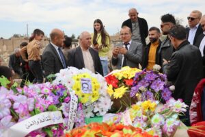 استذكار الفنان محمد شيخو في ذكرى رحيله الـ 34 في مقاطعة قامشلو