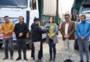 الإدارة الذاتية ترسل قافلة مساعدات إلى التايهة لايصالها إلى منكوبي الزلزال
