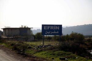 الاحتلال التركي وفصائله الإرهابية يقصفون قرية بريف عفرين