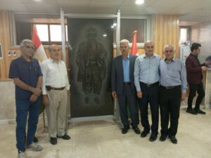 معرض للفن التشكيلي في قامشلو بعنوان : الخالد في قلوبنا