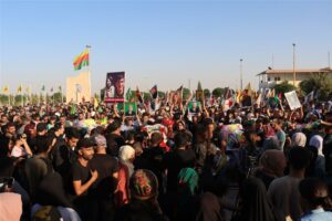 تشييع جثامين مقاتلات في وحدات حماية المرأة في الحسكة