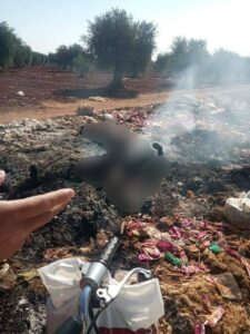 قطعوا جسده بمنشار وحرقوه تحت تحت الدواليب في إعزاز.. جريمة مروعة تهز سوريا ضحيتها شاب