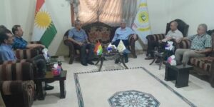 وفد من الاتحاد السرياني يزور مكتب الحزب الديمقراطي الكوردستاني-سوريا في قامشلو