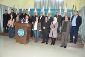 33 حزب ومنظمة ينددون بالهجمات التركية على إقليم شمال وشرق سوريا