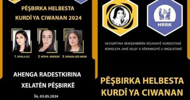 حفل توزيع جوائز مسابقة الشعر الكردي للشباب 2024