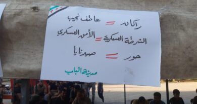 احتجاجات غاضبة في ريف حلب للمطالبة بإسقاط “الائتلاف الوطني” والحكومة المؤقتة ورئيسها”