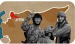 Uighur elements shoot at Kurdish citizens in the village of Maaraska in the countryside of Afrin after settling their families
