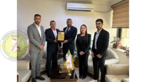 وفد من اتحاد الطلبة فرع دمشق يزور معاون وزير التعليم العالي في دمشق