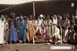 صور أرشيفية لـ ابراهيم باشا الملي زعيم الإمارة الملية في غرب كردستان (روج آفا)