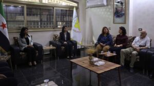 الرئاسة المشتركة تستقبل وفداً من اتحادات المحامين الكرد في ألمانيا