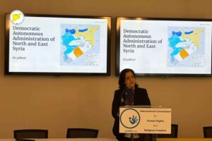 ممثلية مسد في واشنطن تشارك في المؤتمر السنوي الثالث للجنة الدولية لحقوق الإنسان والحريات الدينية