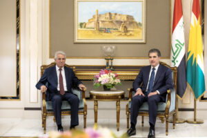 رئيس إقليم كردستان يستقبل هيئة رئاسة المجلس الوطني الكردي ويؤكد على وحدة الصف الكردي في سوريا