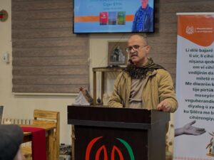 حفل توقيع مجموعة كتب للكاتب جكر عفرين في قامشلو