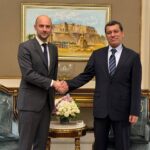 Meeting in Erbil Brings Together Mazloum Abdi and French Foreign Minister (2)