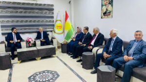وفد من الحكومة السورية برئاسة عباس حسين يلتقي هيئة رئاسة المجلس الوطني الكردي في القامشلي