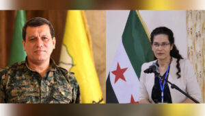 مظلوم عبدي وإلهام أحمد يتوجهان إلى العاصمة دمشق