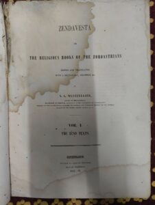 ZENDAVESTA Zoroastrians (1)