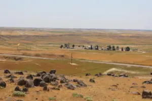 أهالي آليان يطالبون بأراضيهم الزراعية وإنهاء آثار مشروع الحزام العربي