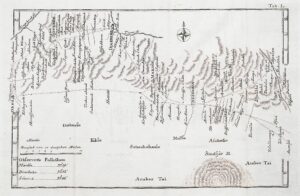 العنترية في قامشلو ضمن خريطة تاريخها 1778تعود للرحالة والرياضي والخرائطي الألماني الشهير كارستن نيبور