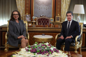بارزاني والقنصل الأمريكي يبحثان تسريع تشكيل حكومة إقليم كردستان وحل الخلافات مع بغداد